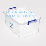 thùng nhựa PP trong suốt 50l giá rẻ